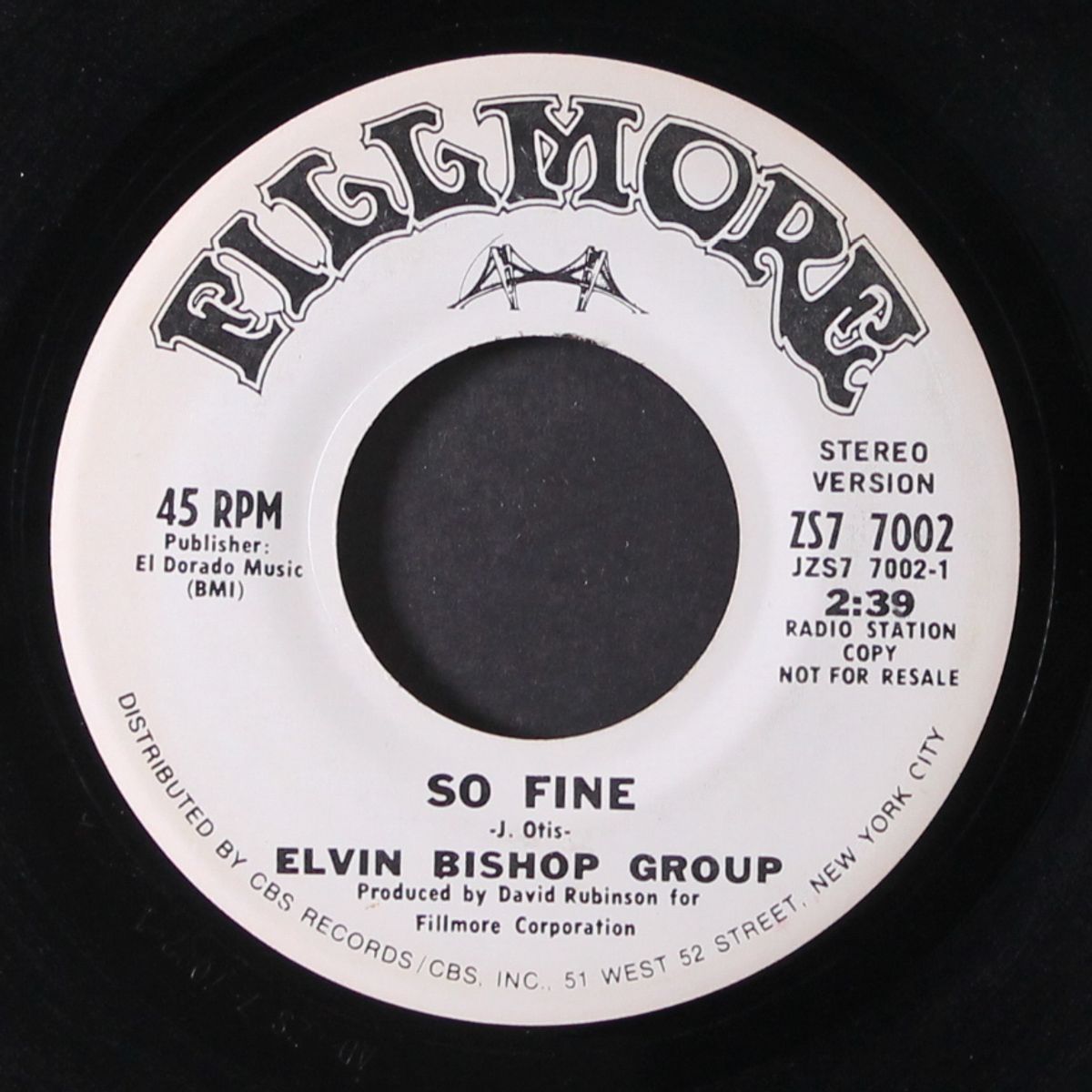 so fine by ELVIN BISHOP GROUP