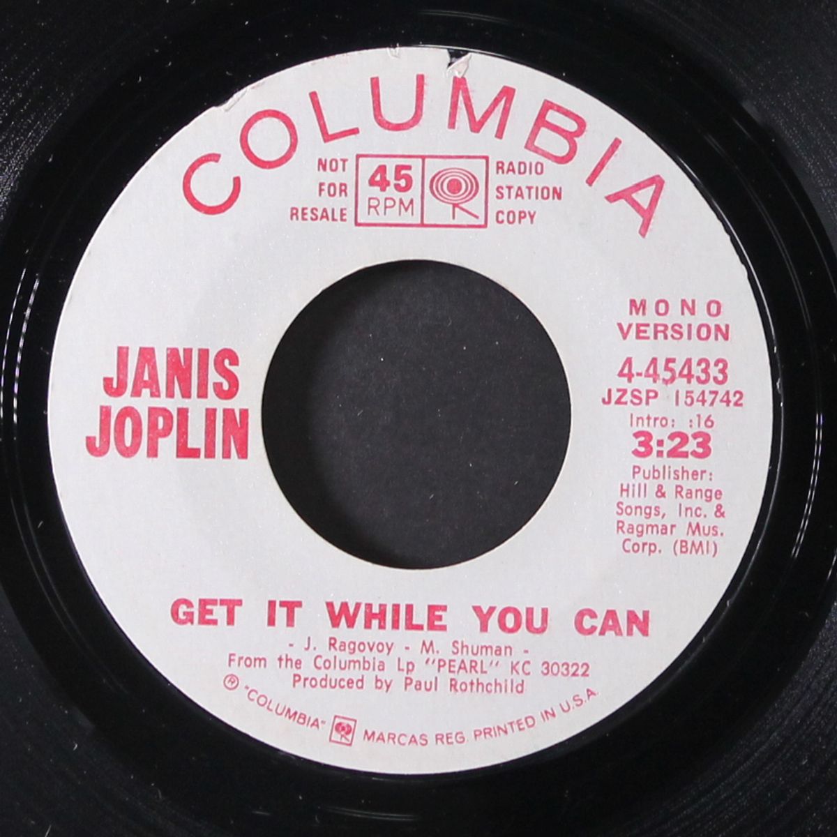 get it while you can / mono by JANIS JOPLIN