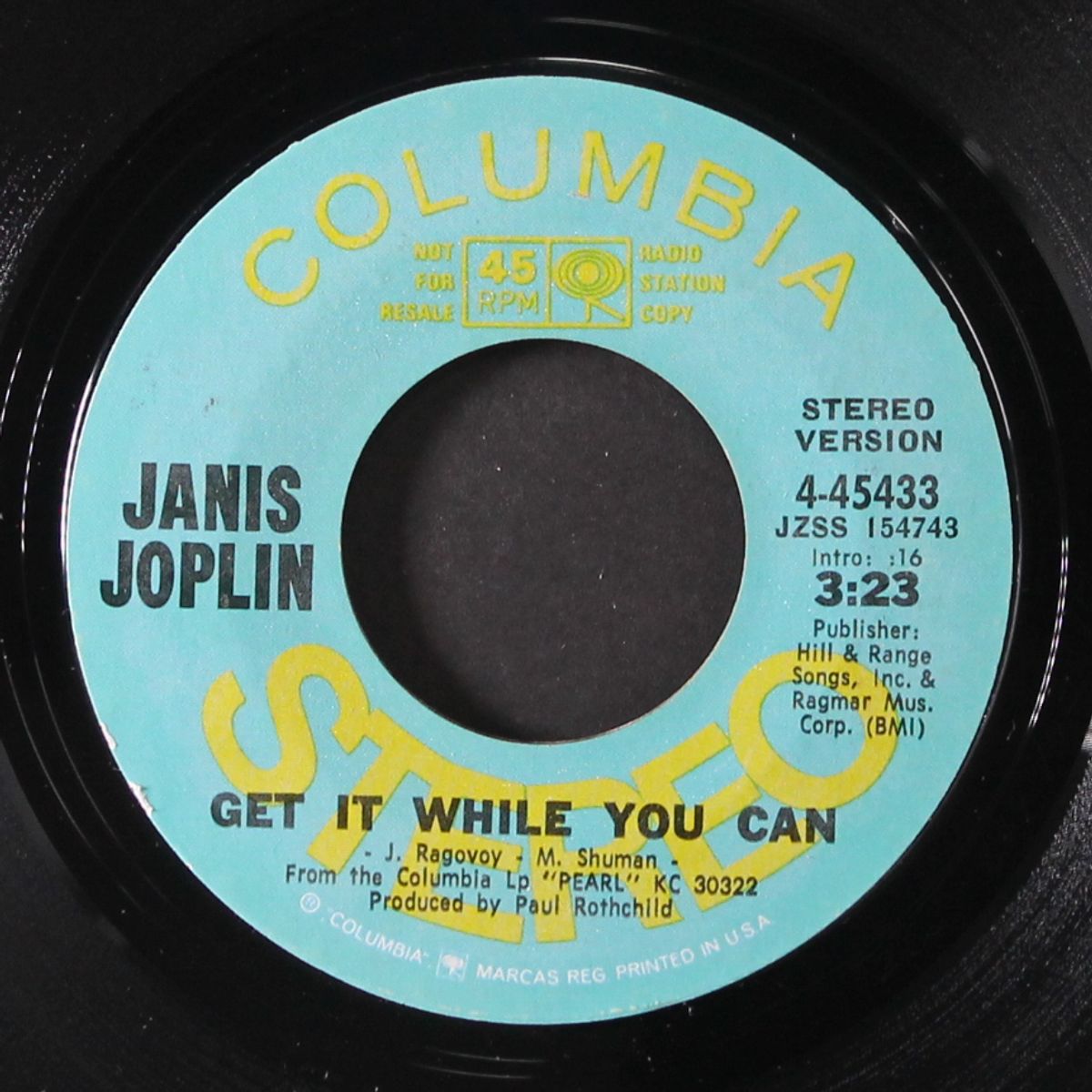 get it while you can / mono by JANIS JOPLIN