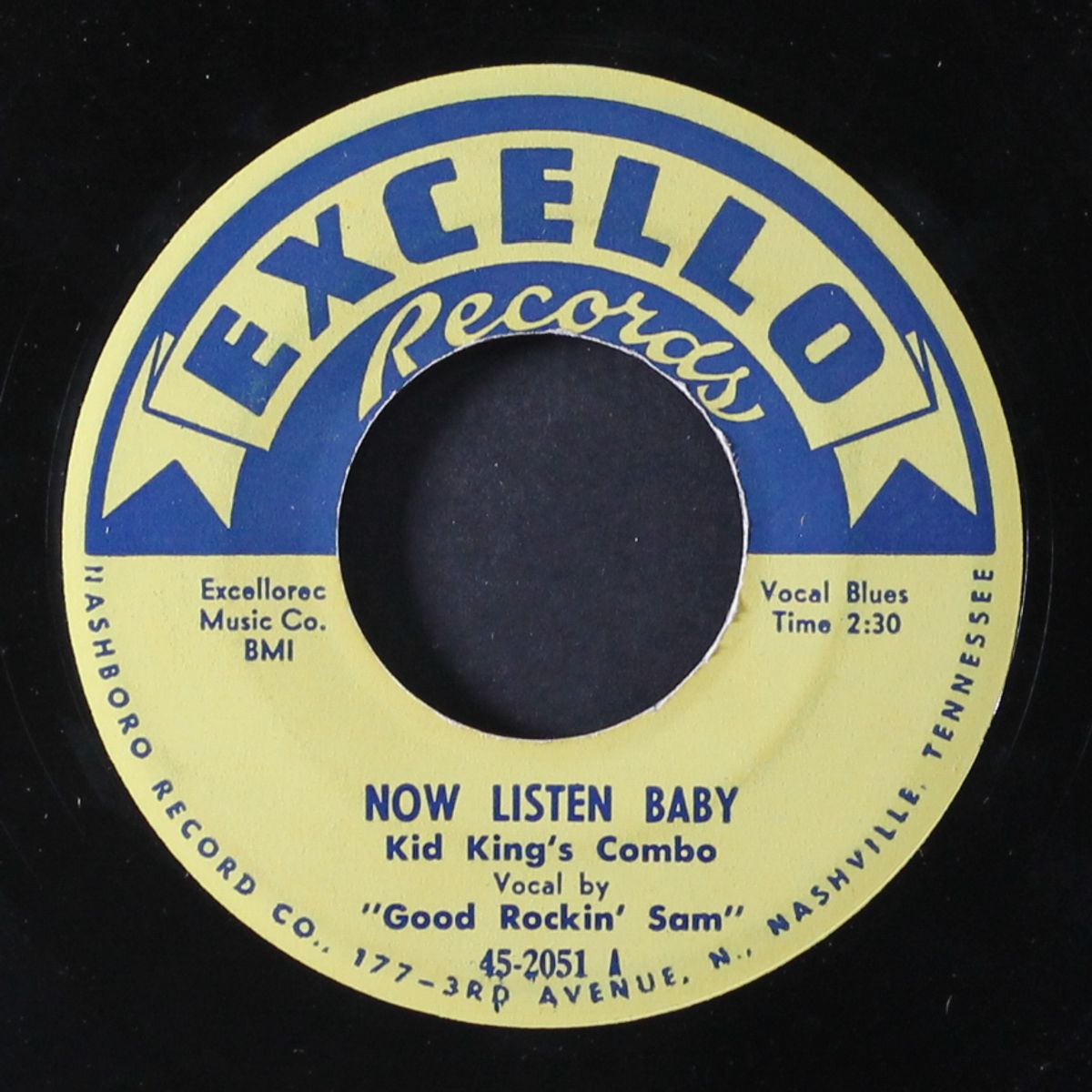 now listen baby / the sneak by GOOD ROCKIN' SAM