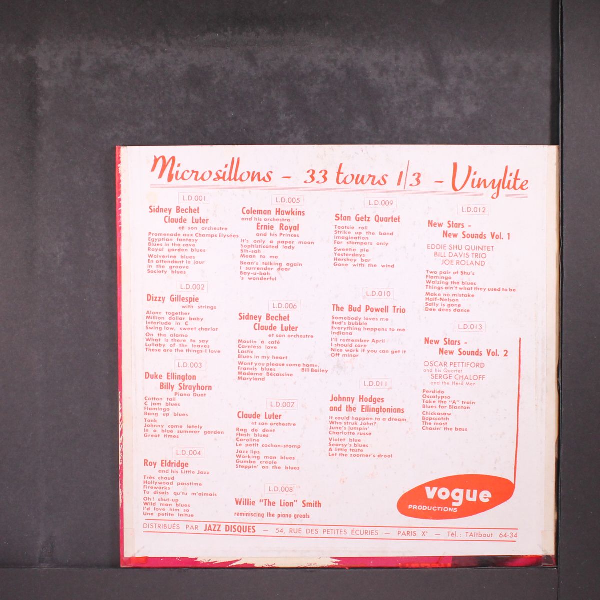 sidney bechet, claude luter and his orchestra vol. 1 by SIDNEY BECHET