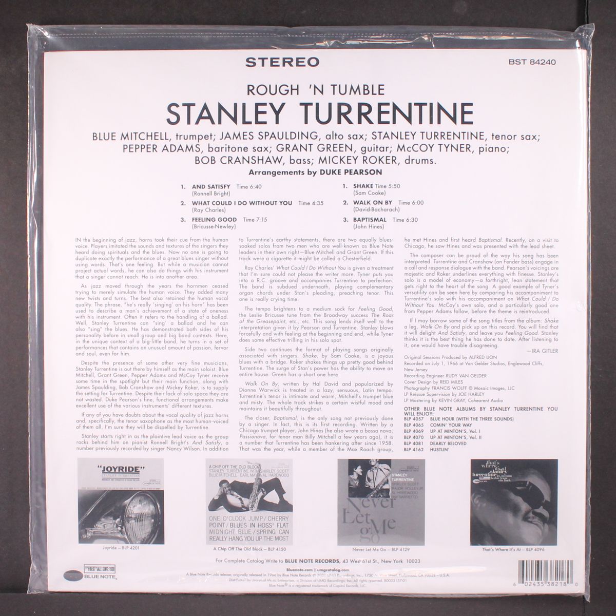 rough 'n tumble by STANLEY TURRENTINE