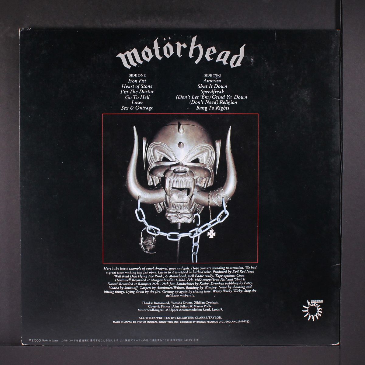 iron fist by MOTORHEAD