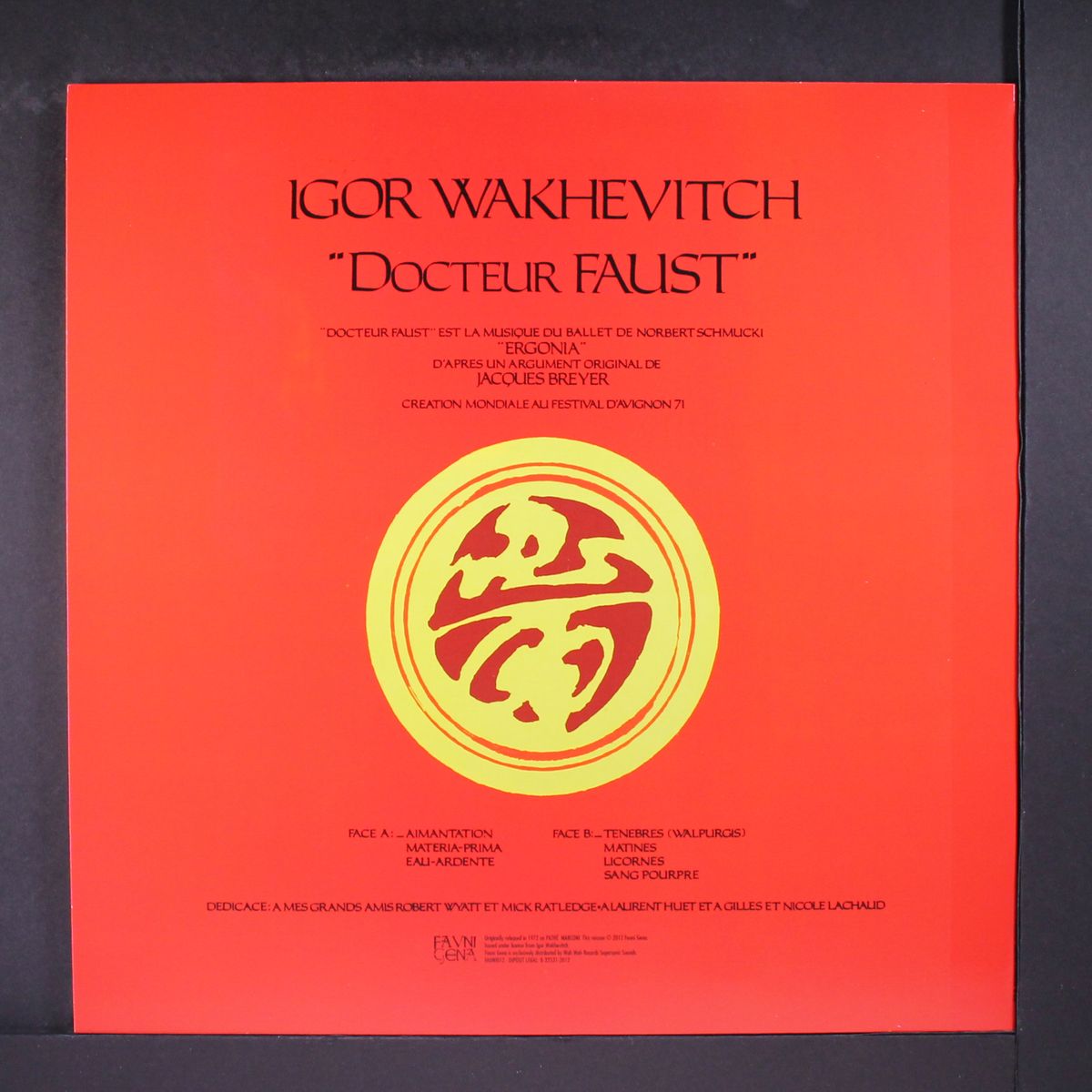 docteur faust by IGOR WAKHEVITCH