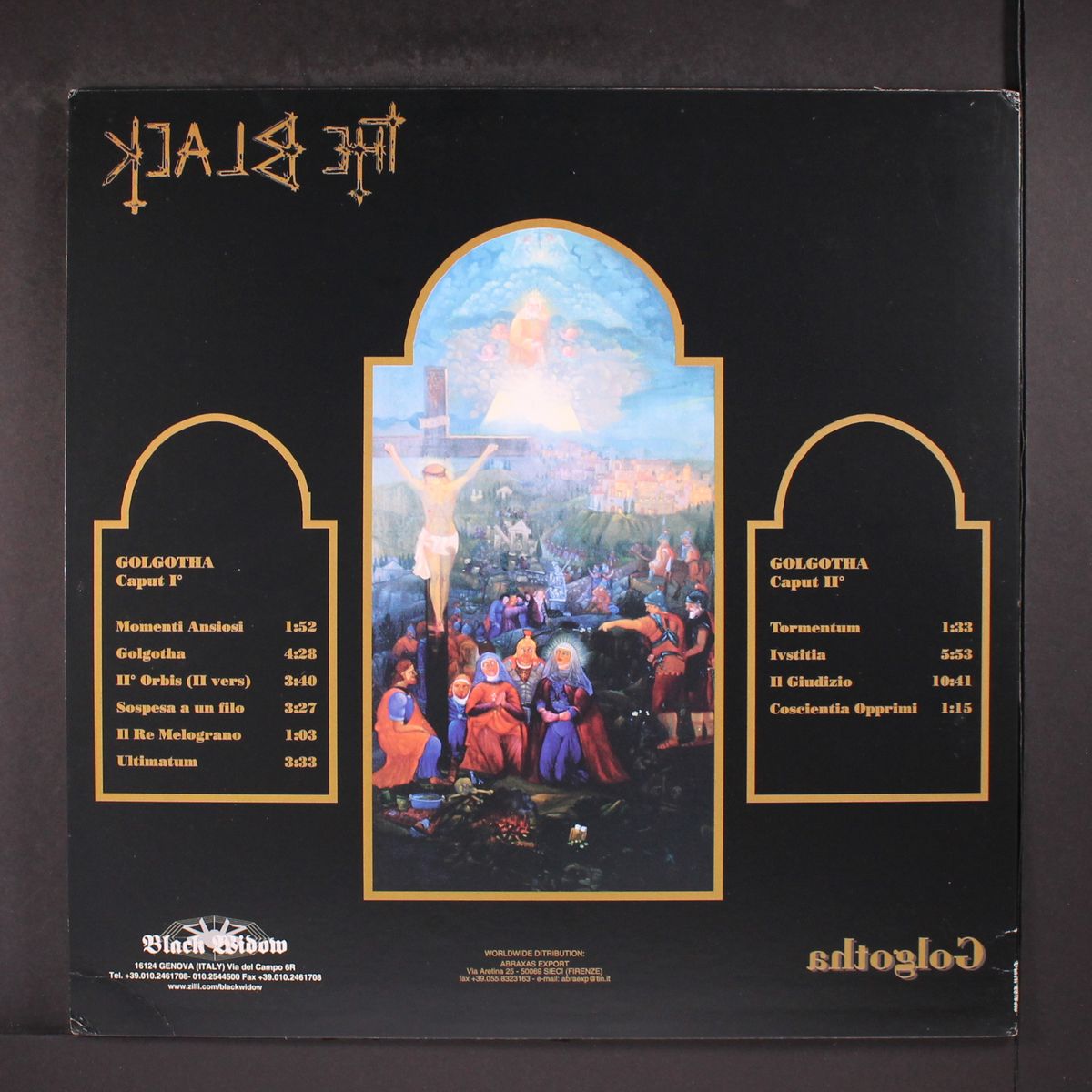golgotha by THE BLACK
