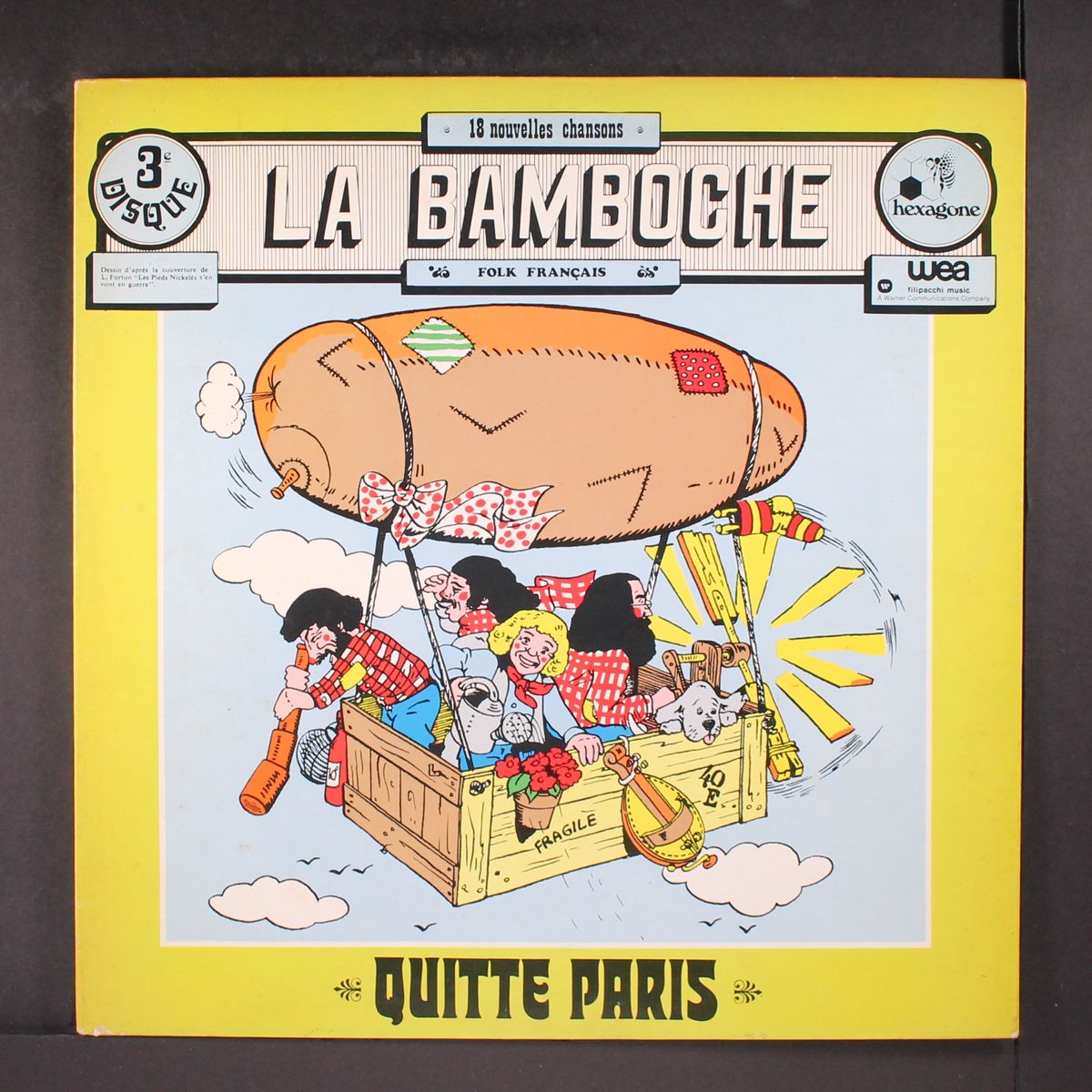 quitte paris by LA BAMBOCHE