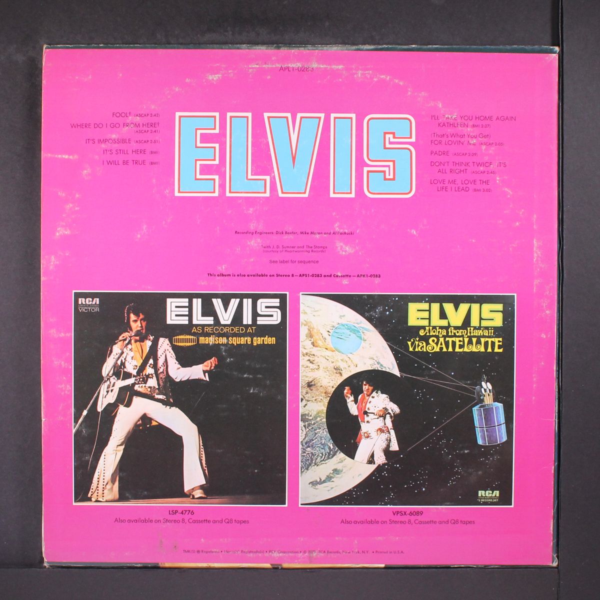 elvis by ELVIS PRESLEY