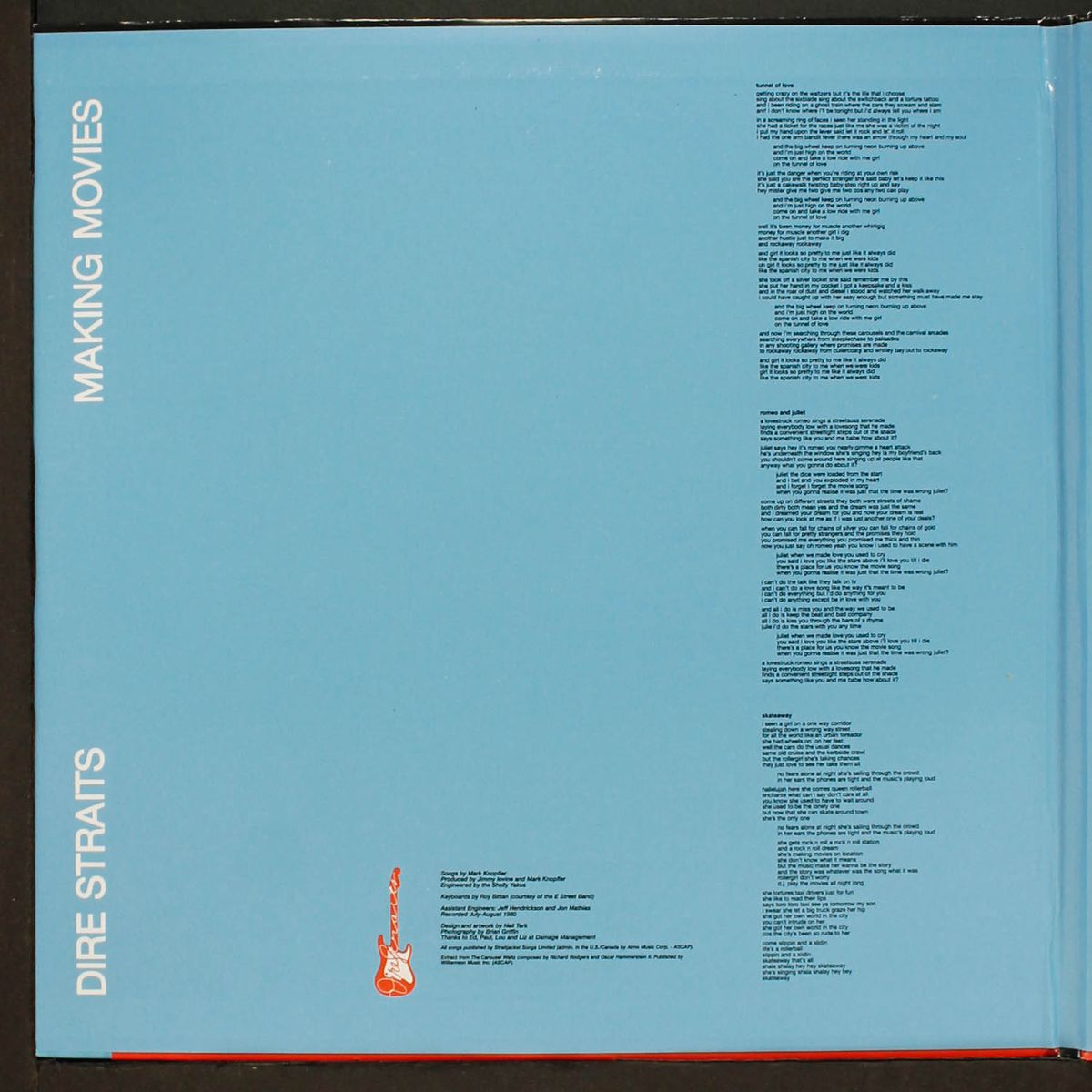 making movies by DIRE STRAITS