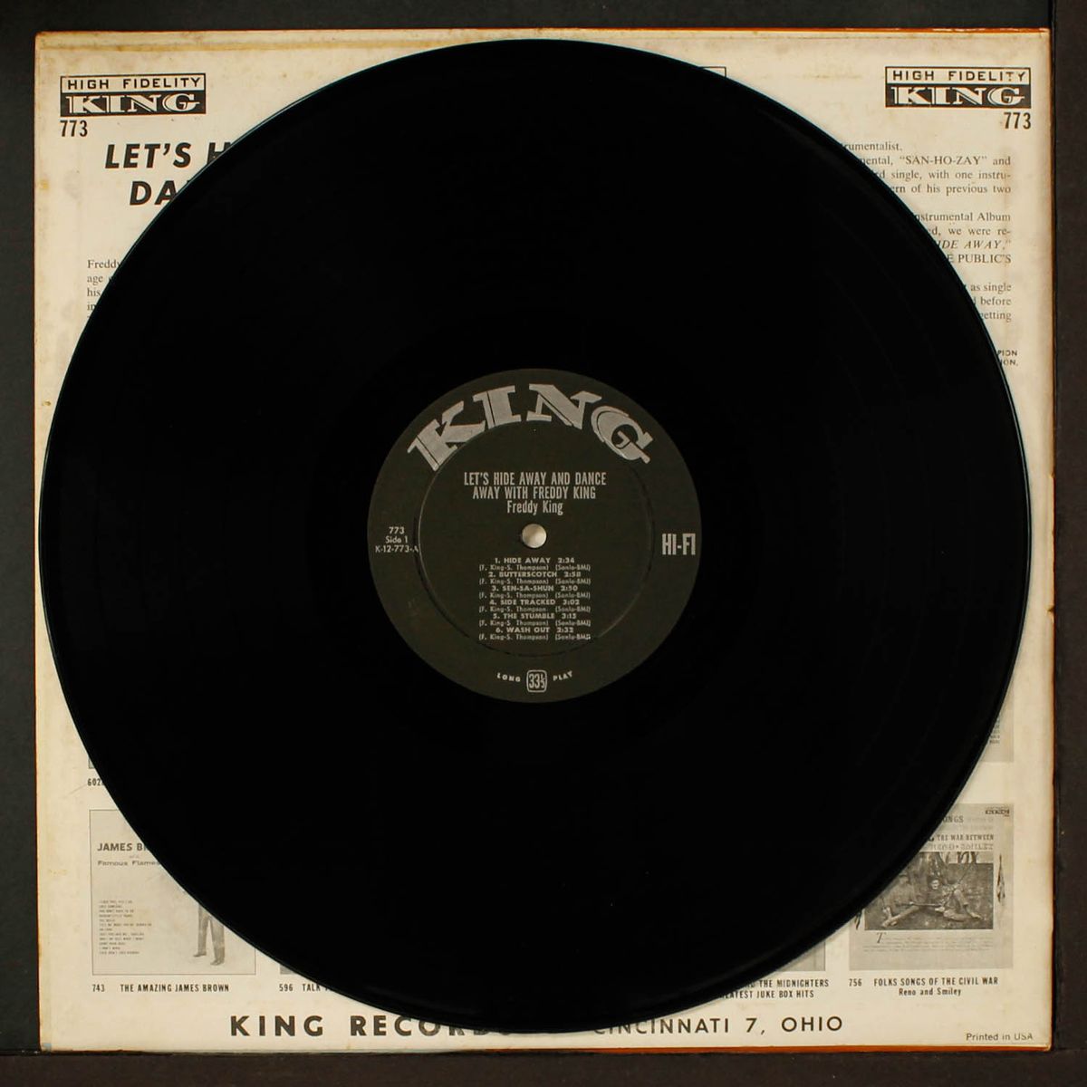 let's hide away & dance away with... by FREDDY KING