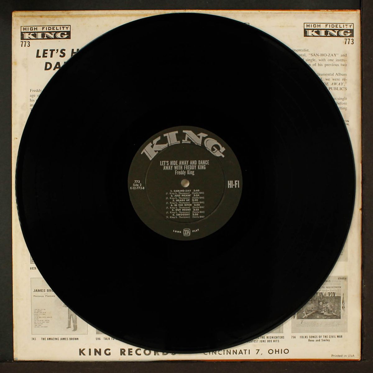 let's hide away & dance away with... by FREDDY KING