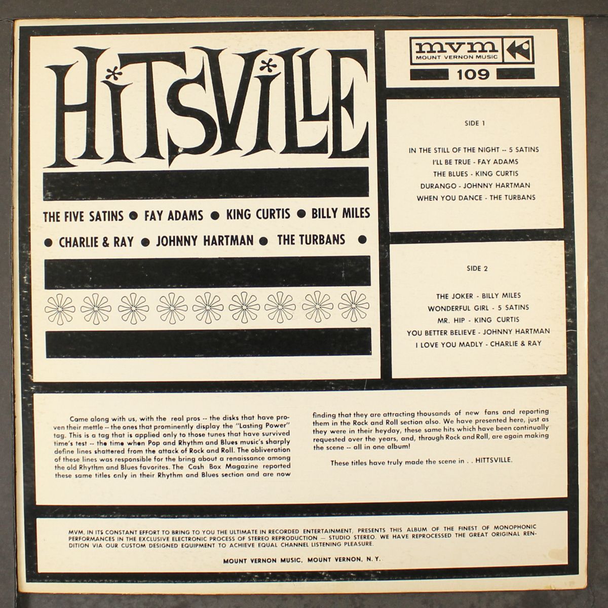 hitsville !!!! by VARIOUS