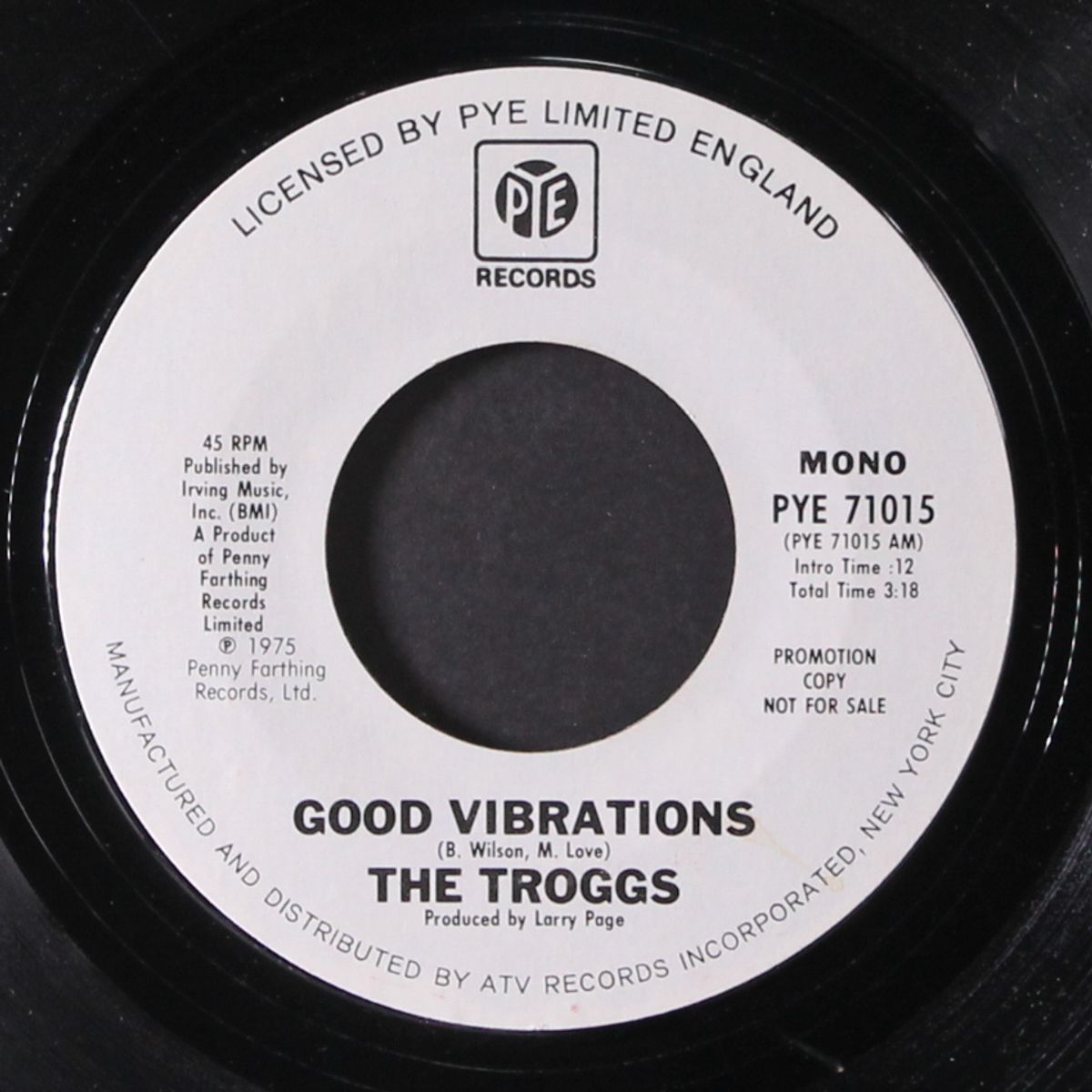 good vibrations / mono by TROGGS