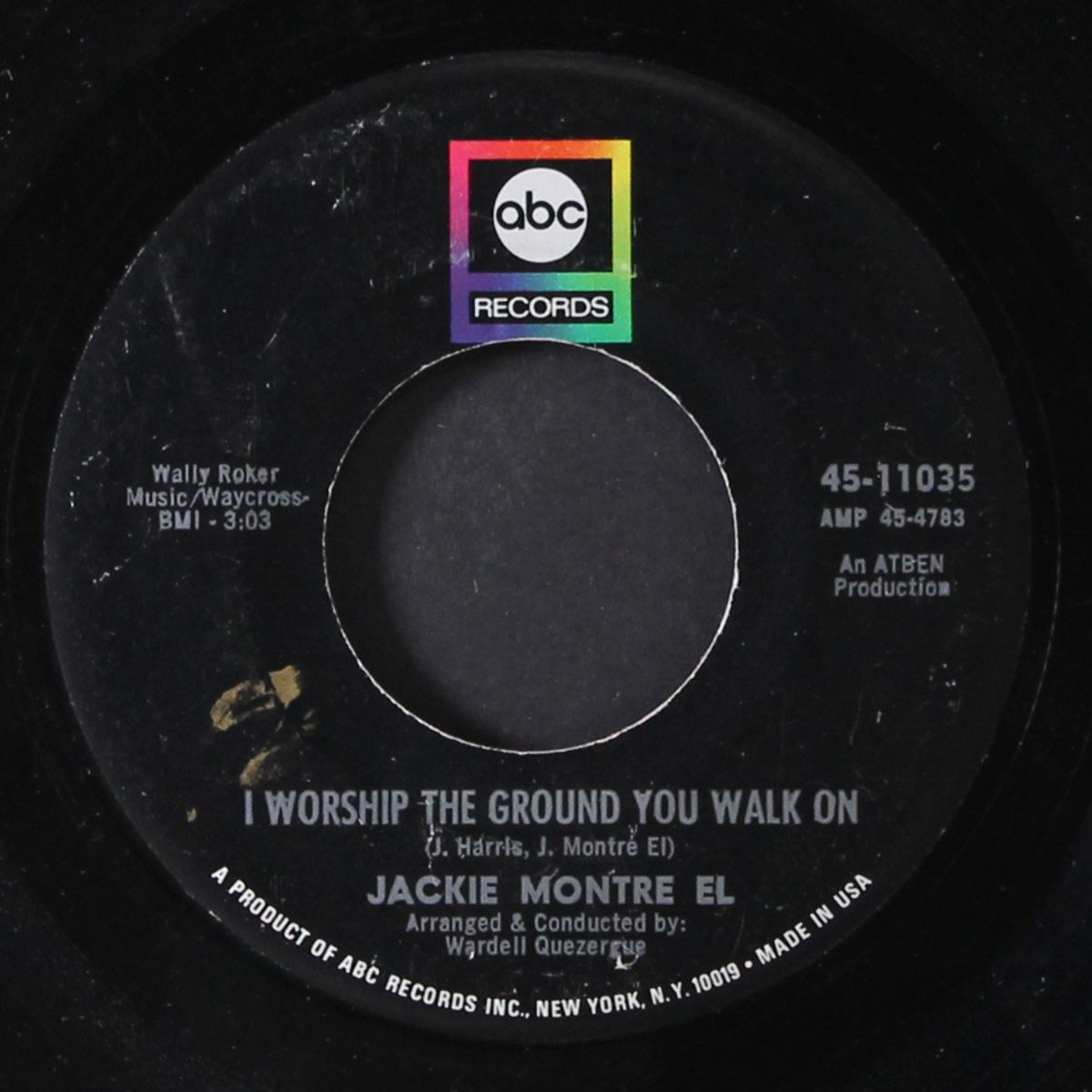 doomed by jealousy / i worship the ground you walk on by JACKIE MONTRE EL