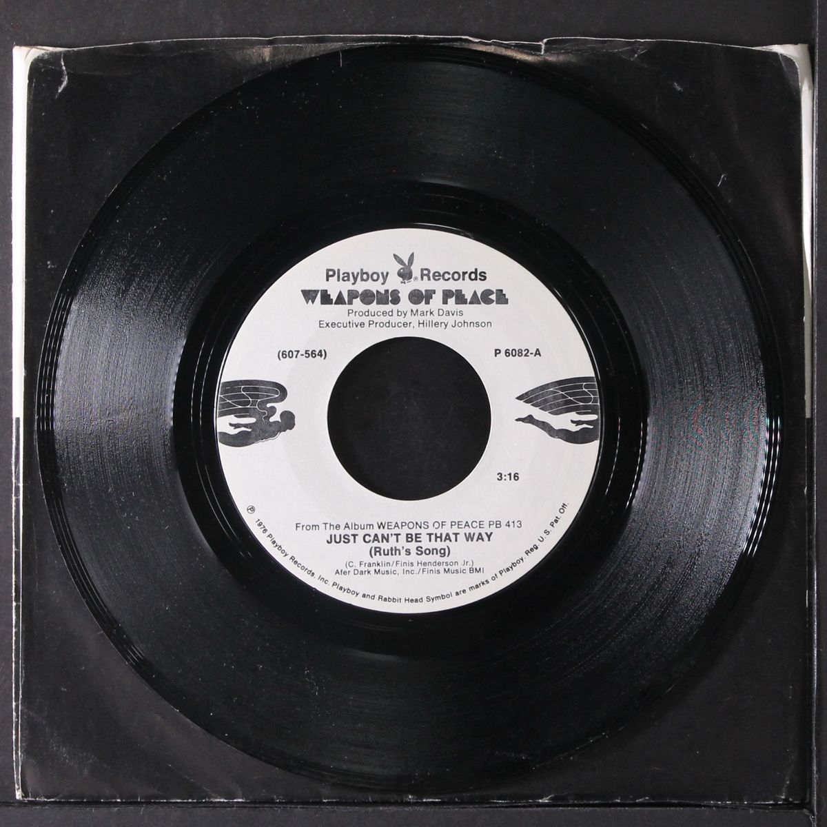 just can't be that way / mighty hard man by WEAPONS OF PEACE