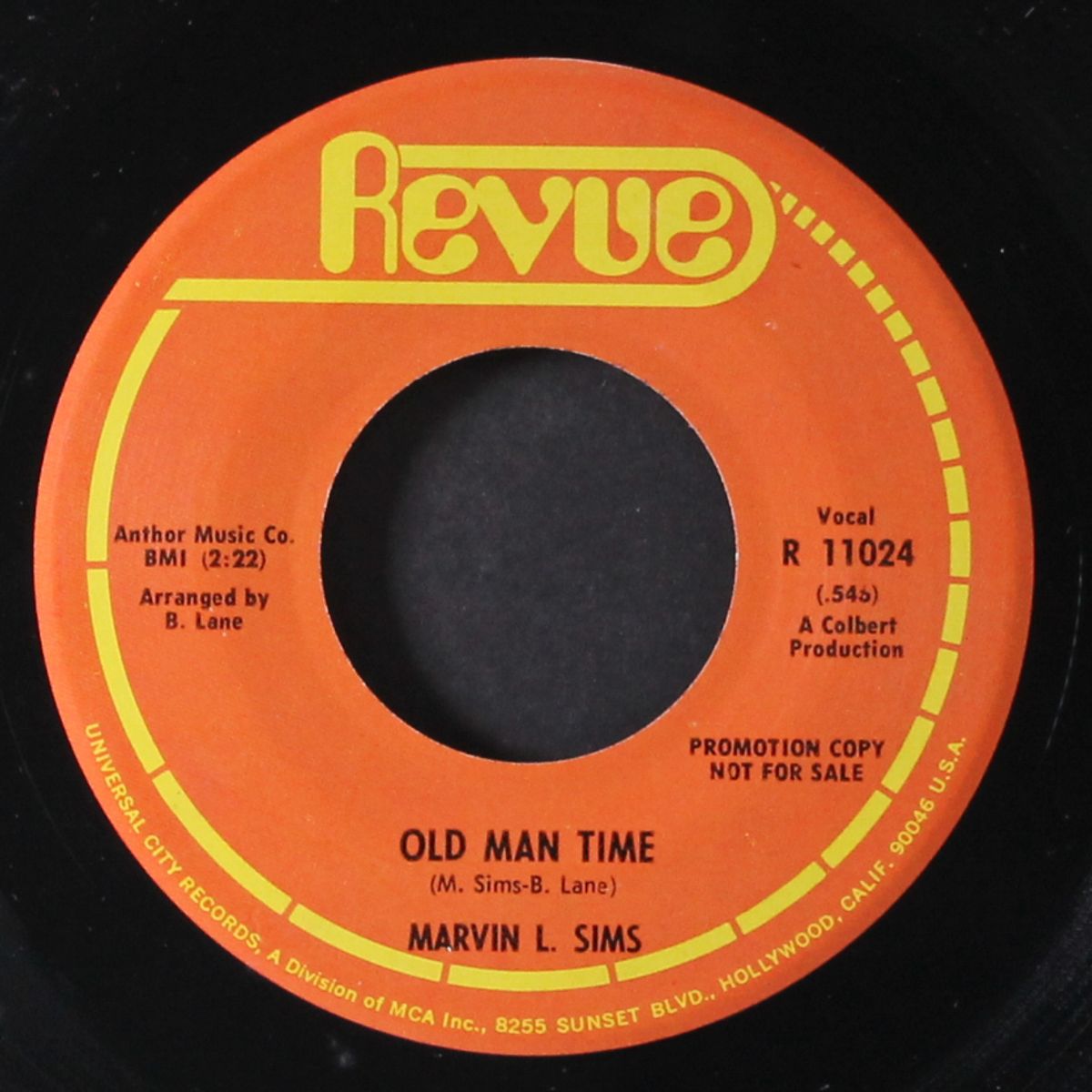 talkin' bout soul / old man time by MARVIN L. SIMS
