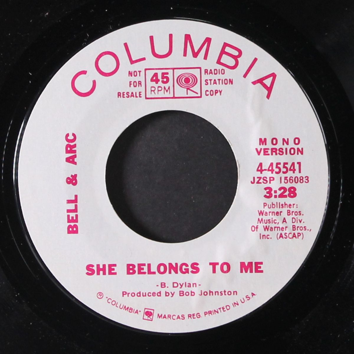 she belongs to me / mono by BELL & ARC