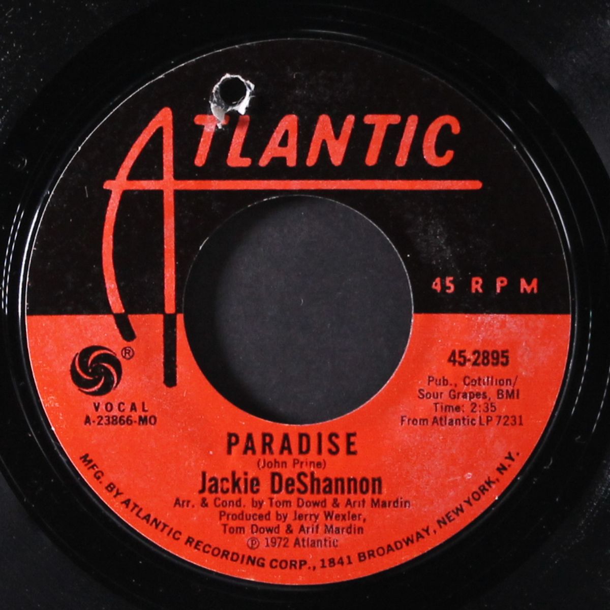 paradise by JACKIE DE SHANNON