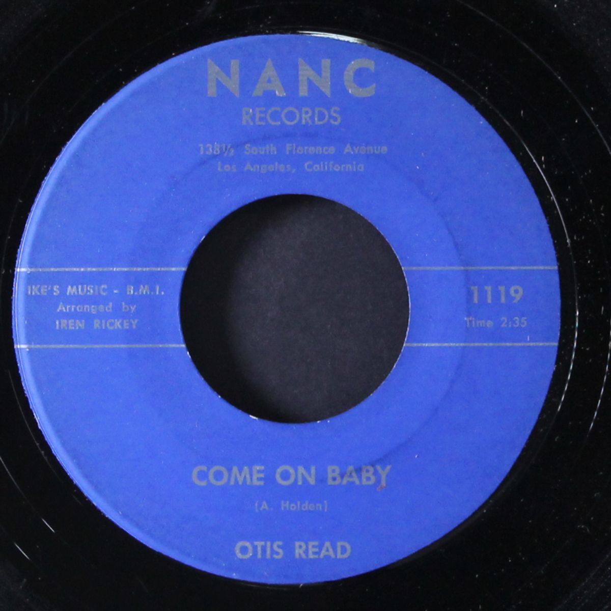 love is a serious thing / come on baby by OTIS READ