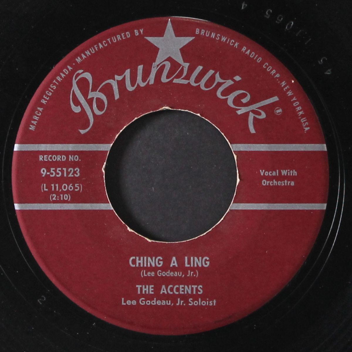 i give my heart to you / ching a ling by ACCENTS