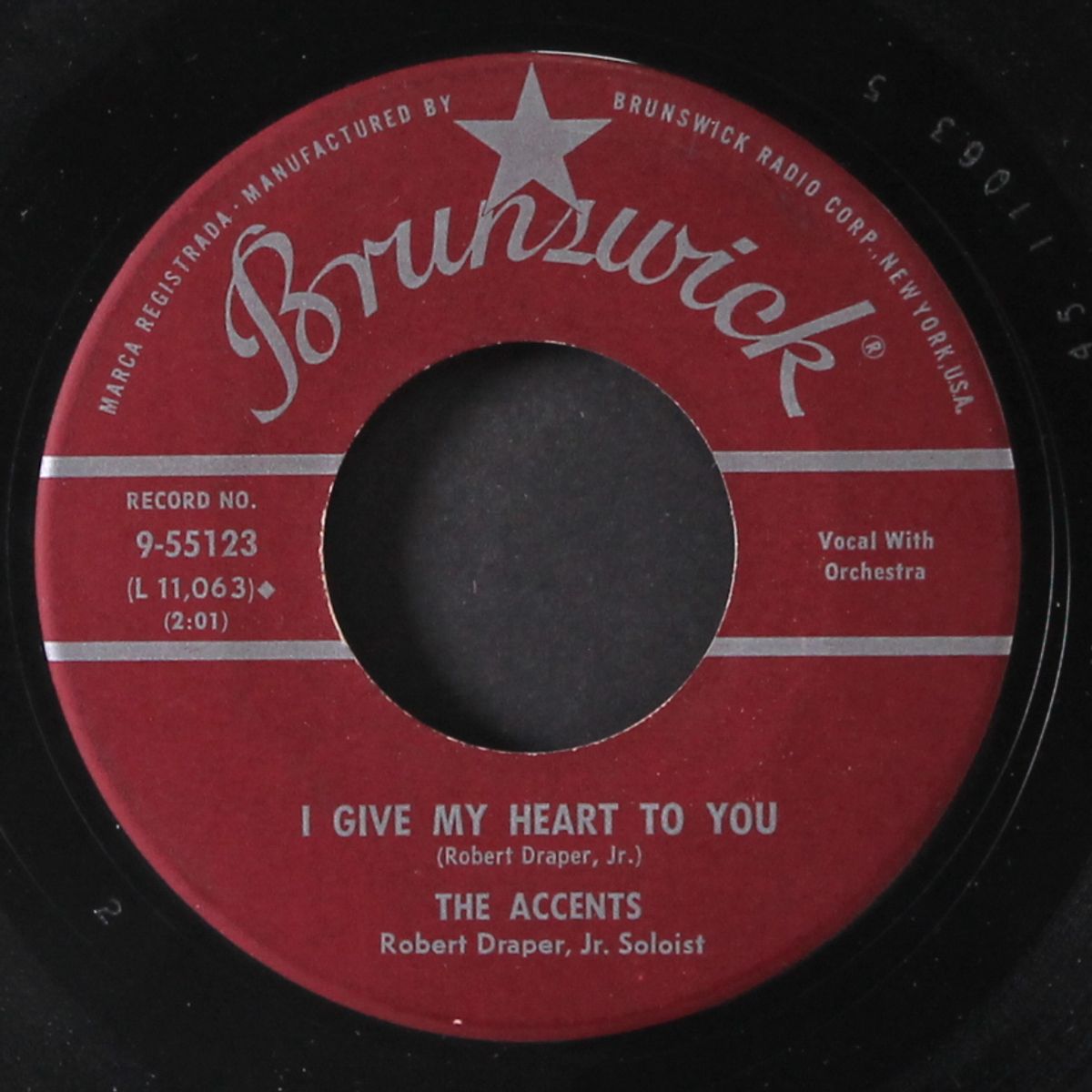 i give my heart to you / ching a ling by ACCENTS