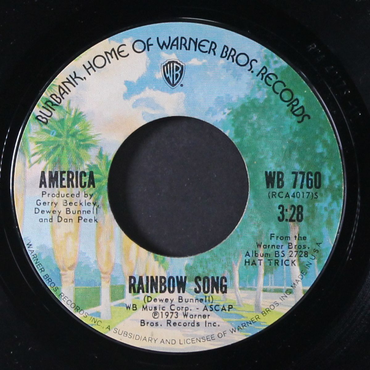 rainbow song by AMERICA