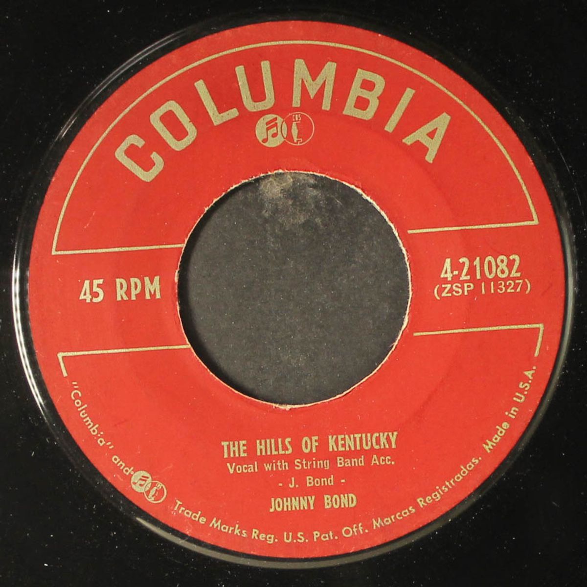 the hills of kentucky / anybody's baby by JOHNNY BOND