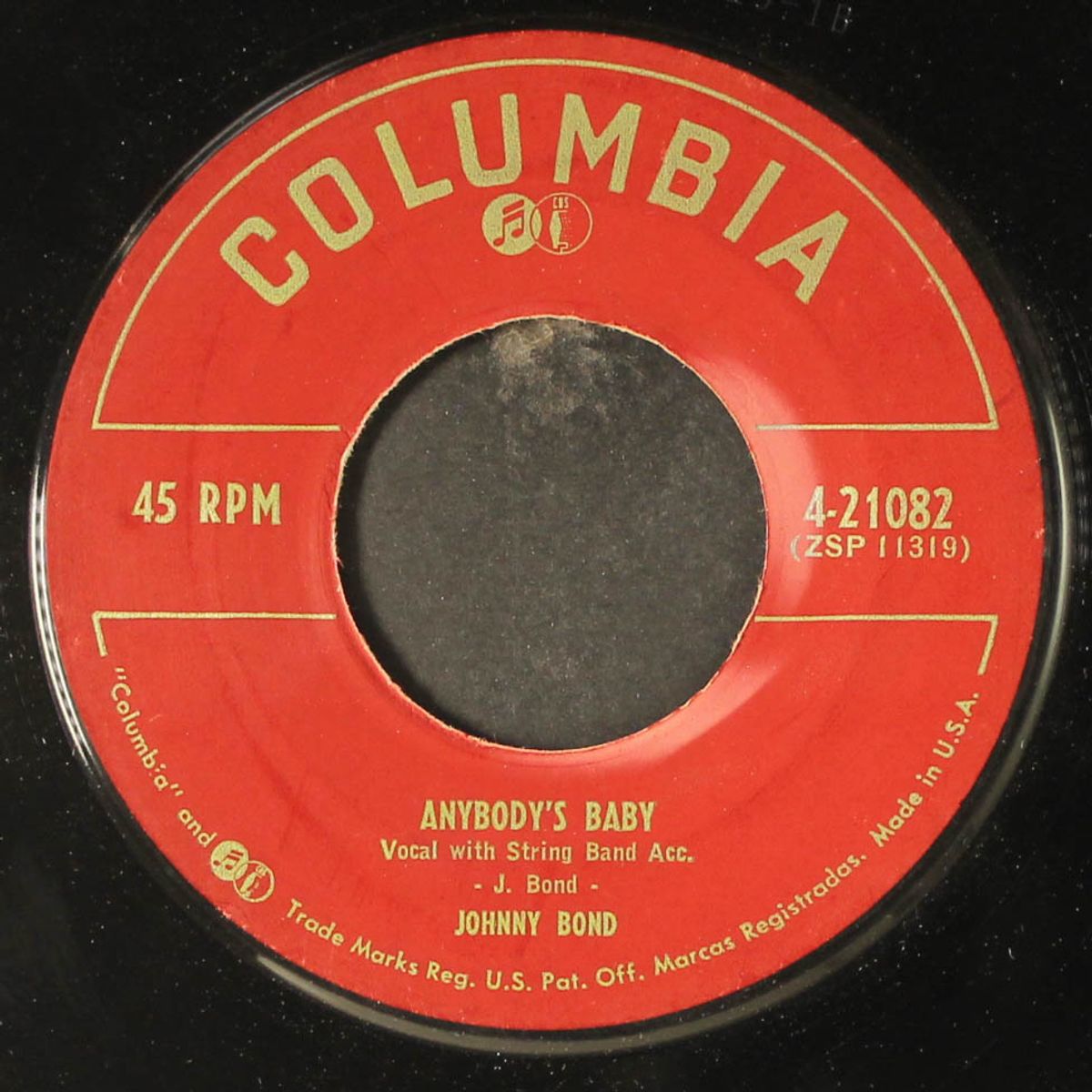 the hills of kentucky / anybody's baby by JOHNNY BOND