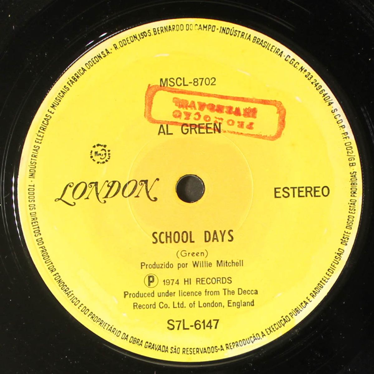 sha-la-la / school days by AL GREEN