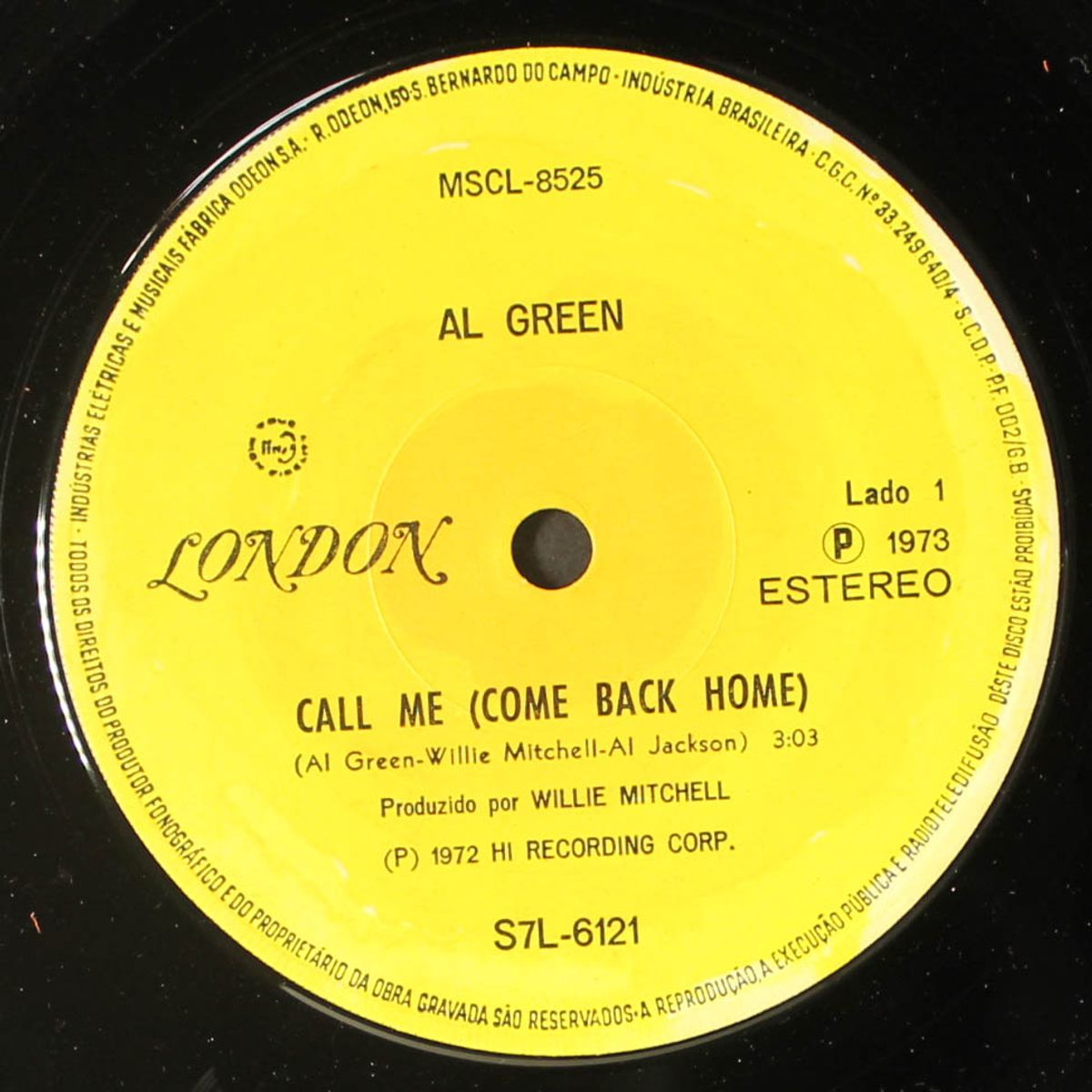 call me / what a wonderful thing love is by AL GREEN