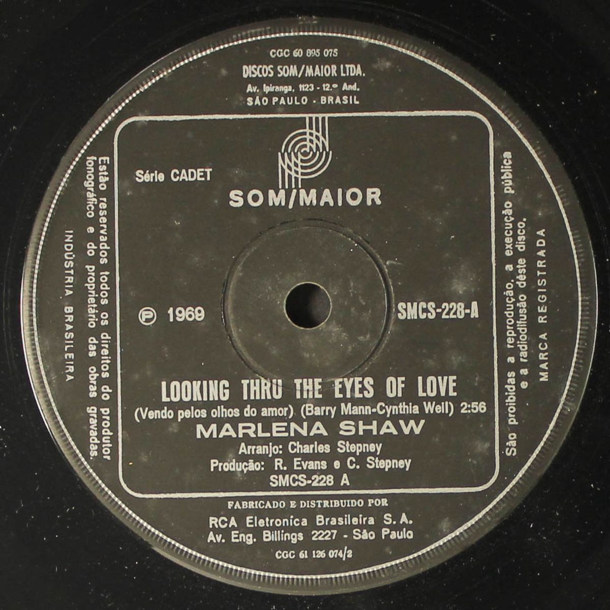 looking thru the eyes of love / anyone can move a mountain by MARLENA SHAW