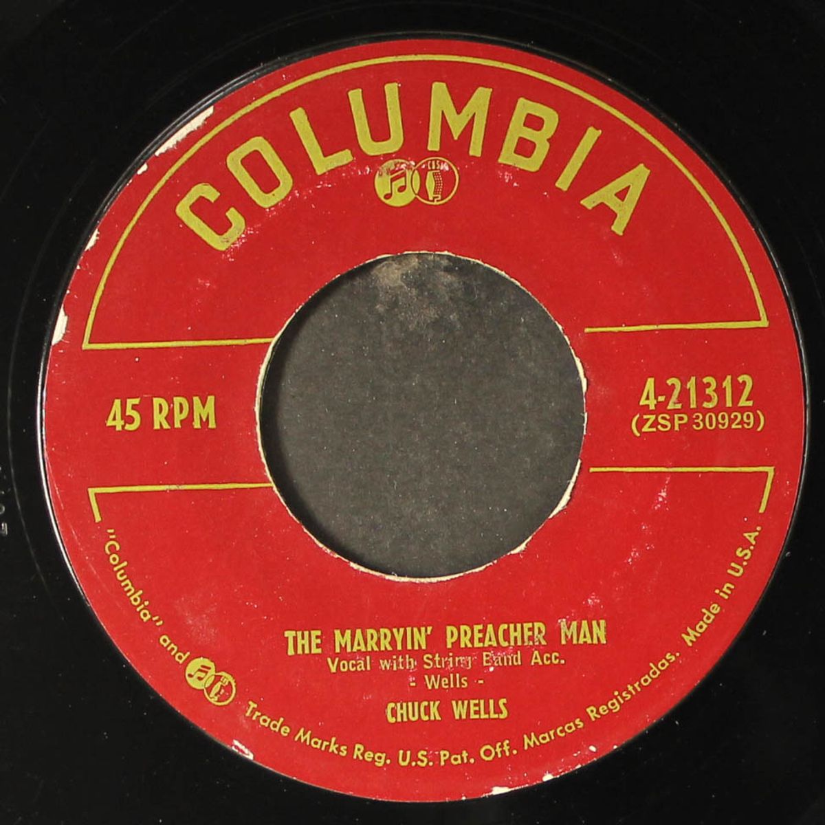 the marryin' preacher man / footloose and fancy free by CHUCK WELLS
