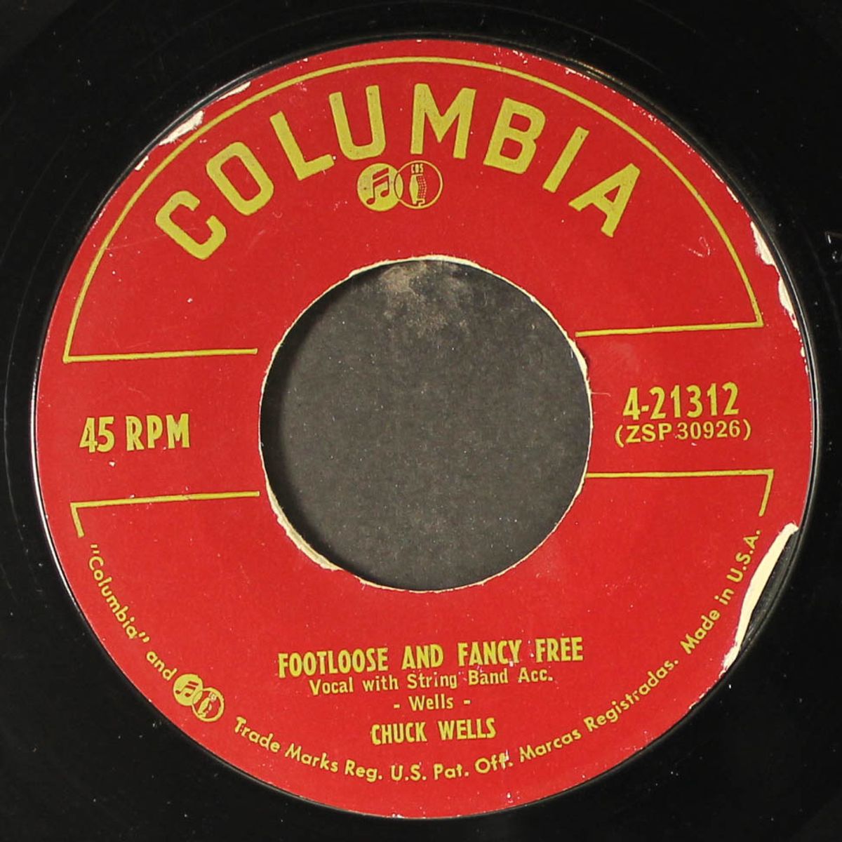 the marryin' preacher man / footloose and fancy free by CHUCK WELLS