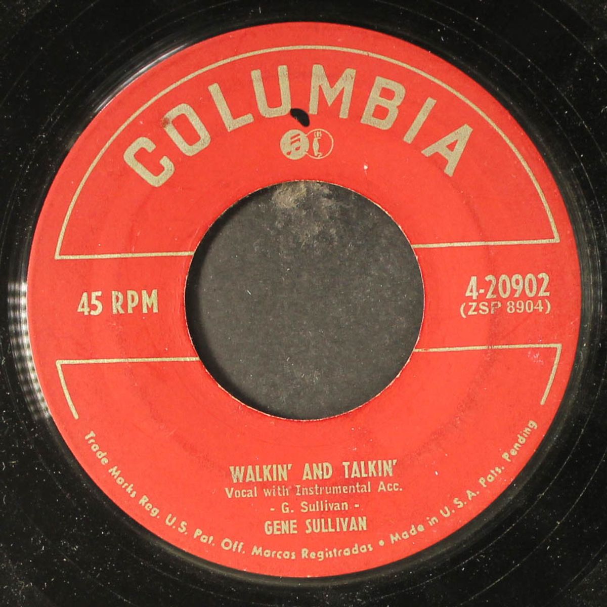 good gosh almighty how i love you / walkin' & talkin' by GENE SULLIVAN