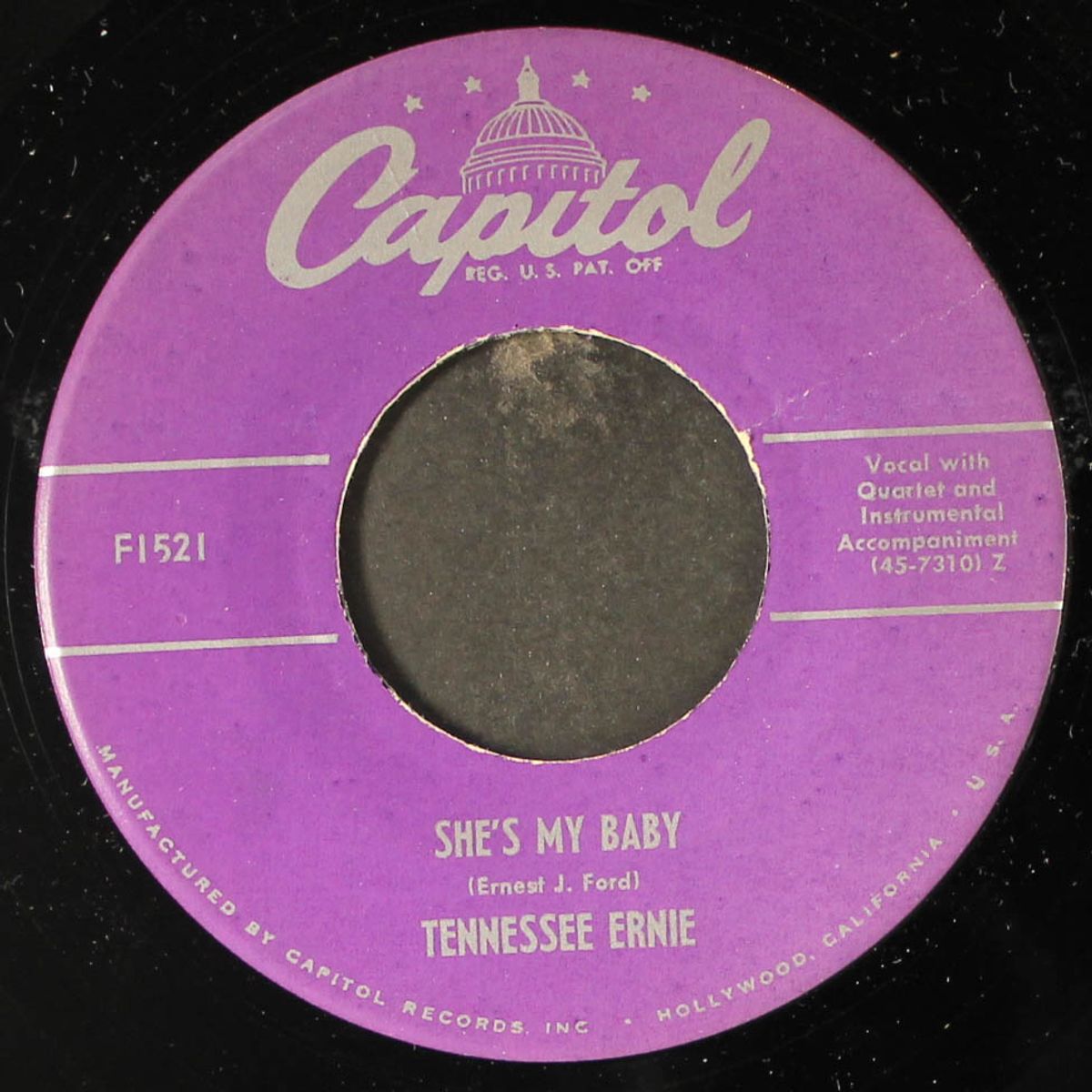she's my baby / mr. and mississippi by TENNESSEE ERNIE