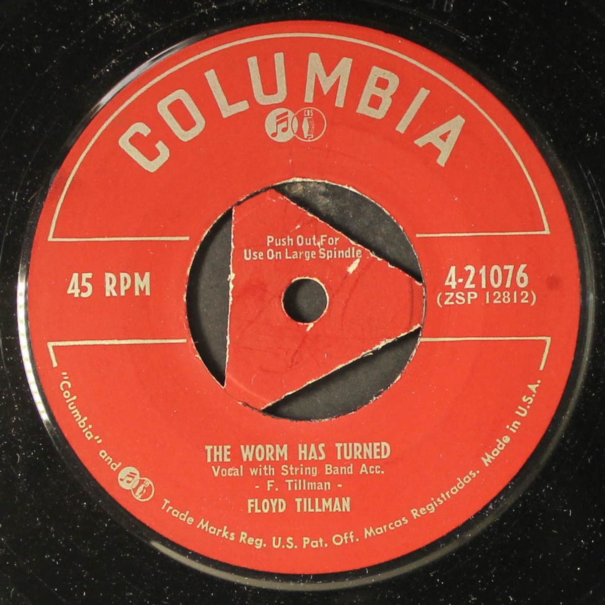the worm has turned / a small little town by FLOYD TILLMAN