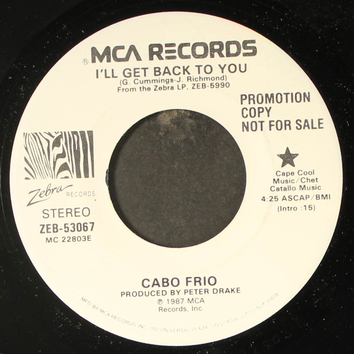 i'll get back to you / same by CABO FRIO
