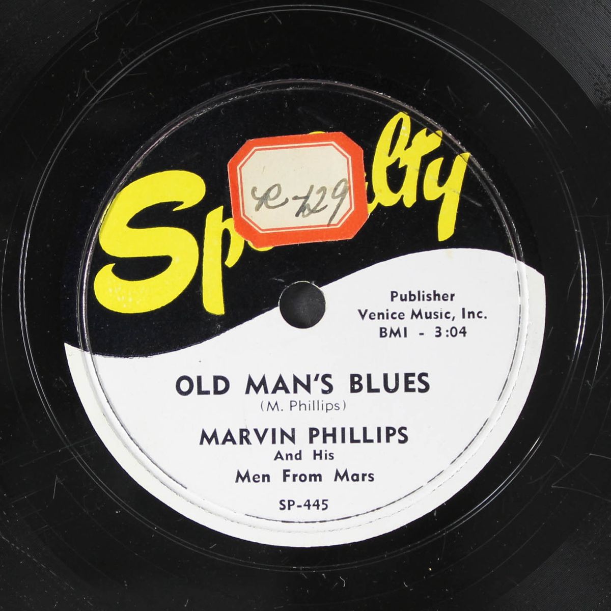 wine woogie / old man's blues by MARVIN PHILLIPS