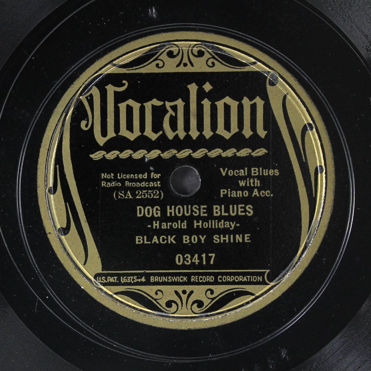 sugarland blues / dog house blues by BLACK BOY SHINE