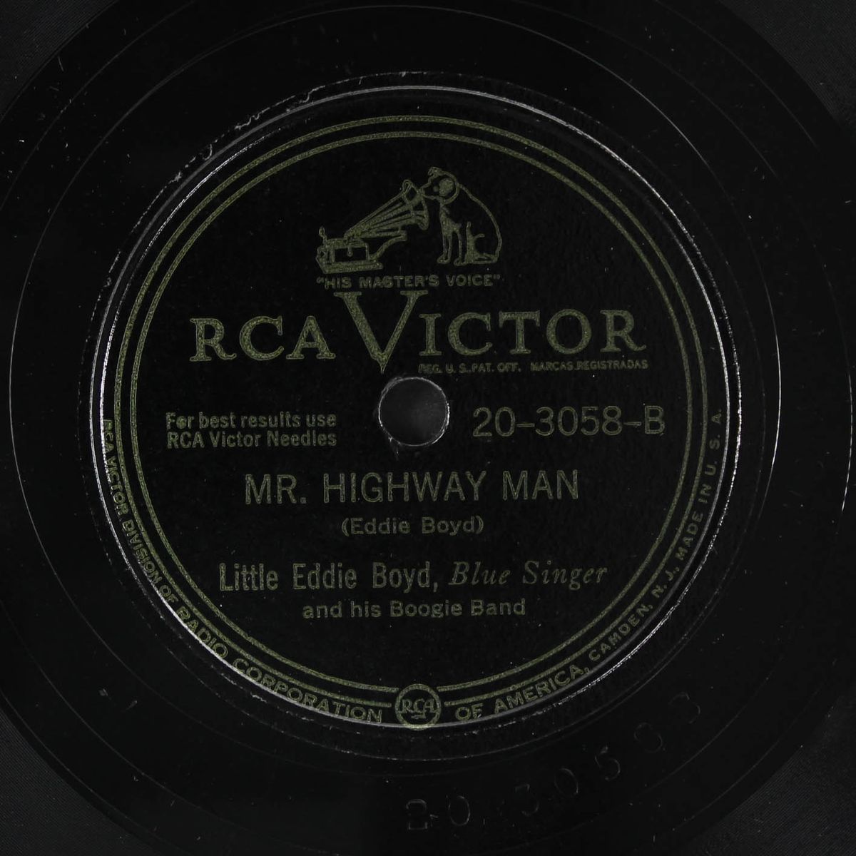 why did she leave me / mr. highway man by LITTLE EDDIE BOYD
