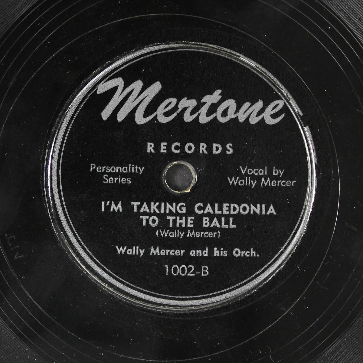 bless your heart / i'm taking caledonia to the ball by WALLY MERCER