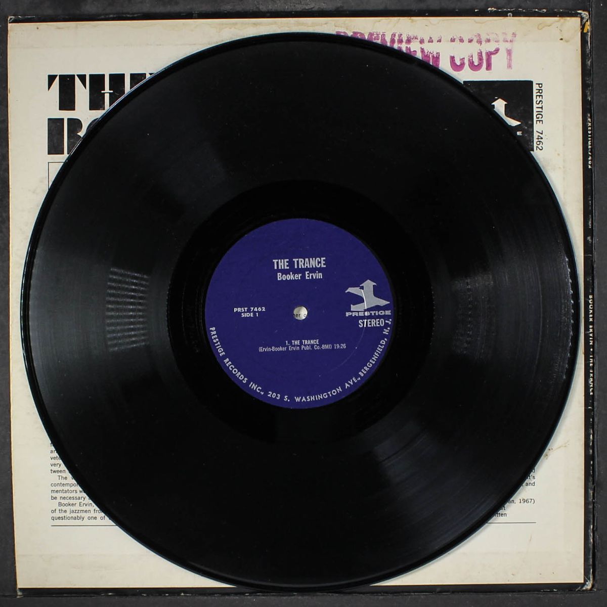 the trance by BOOKER ERVIN