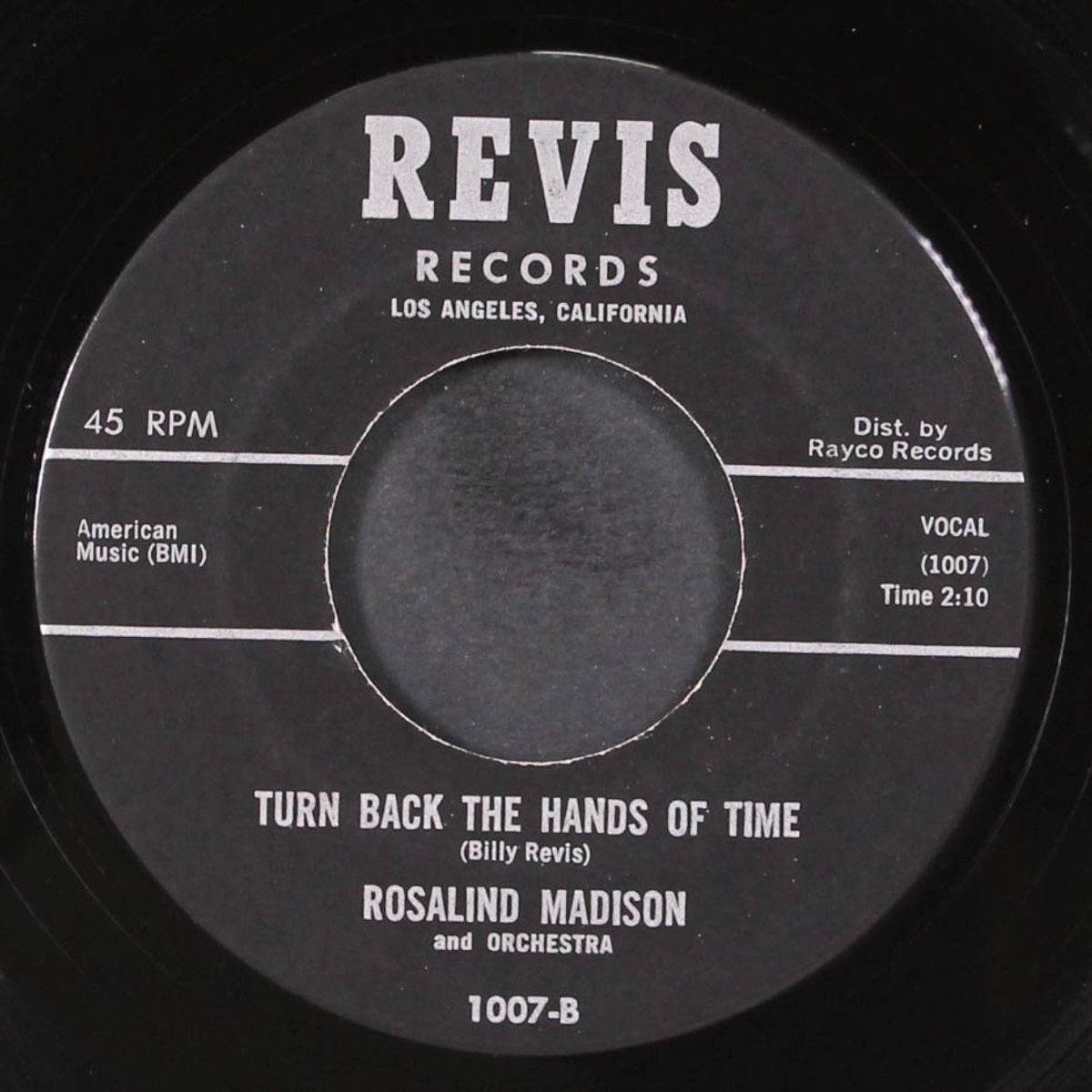 turn back the hands of time / don't deceive me by ROSALIND MADISON