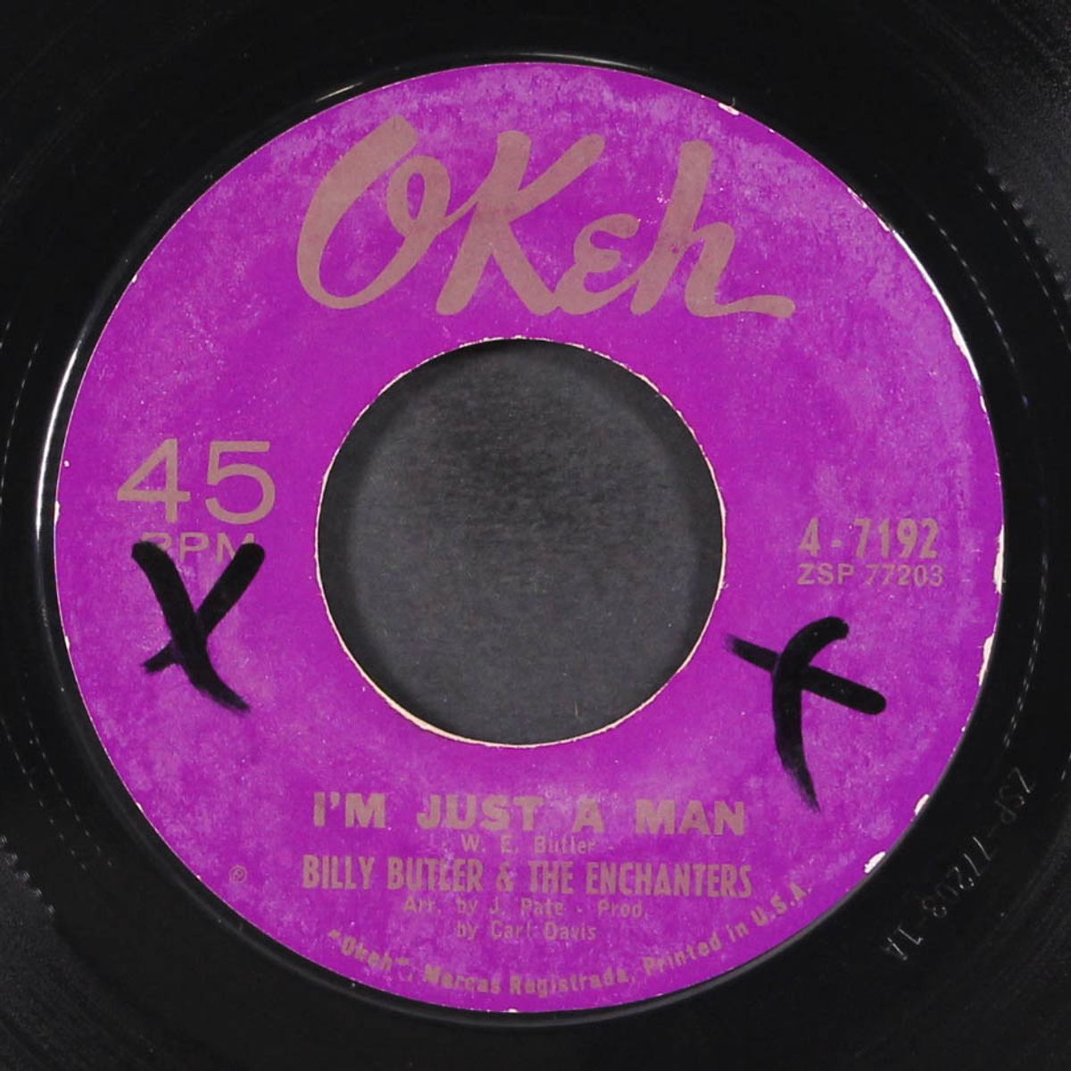 gotta get away / i'm just a man by BILLY BUTLER & ENCHANTERS