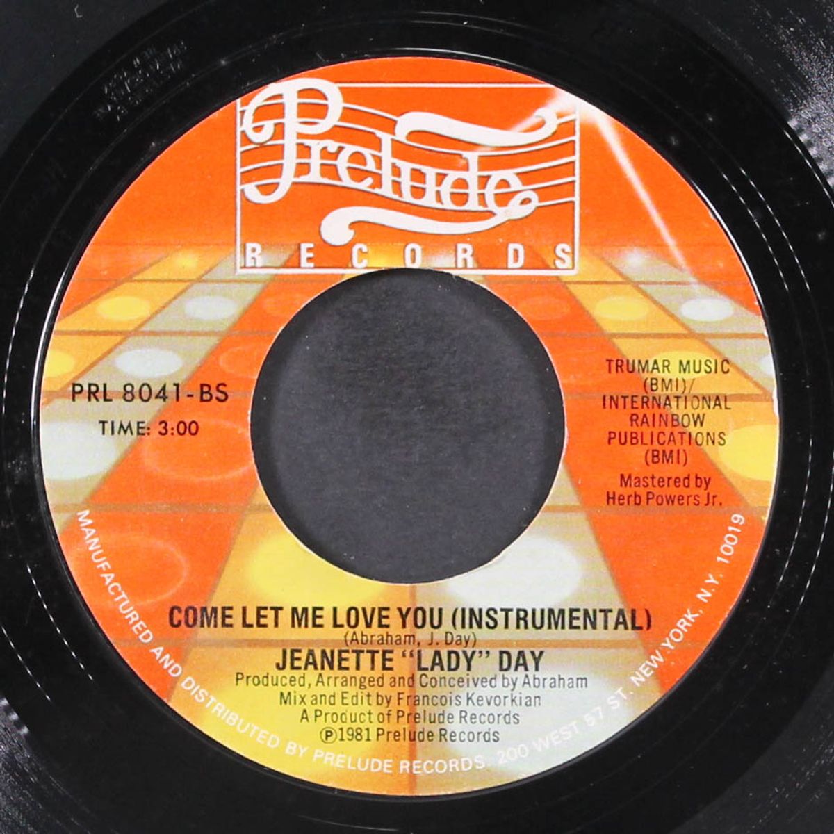 come let me love you / instrumental by JEANETTE 'LADY' DAY