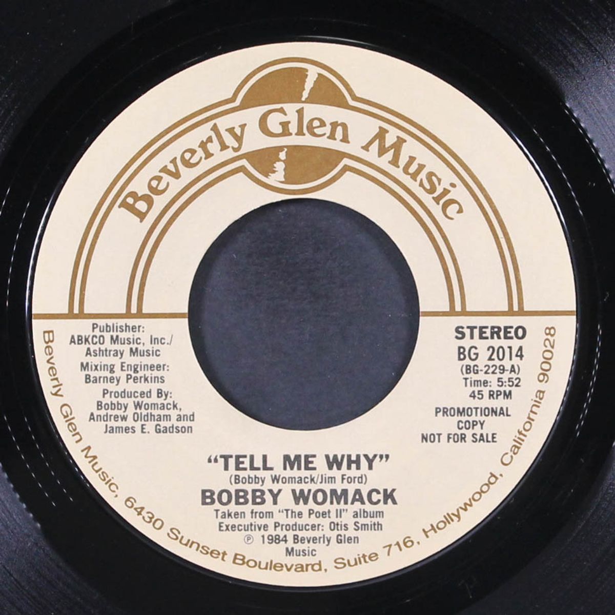 tell me why / same by BOBBY WOMACK