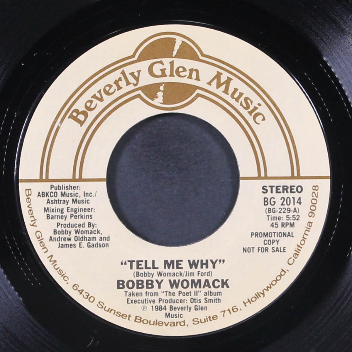 tell me why / same by BOBBY WOMACK