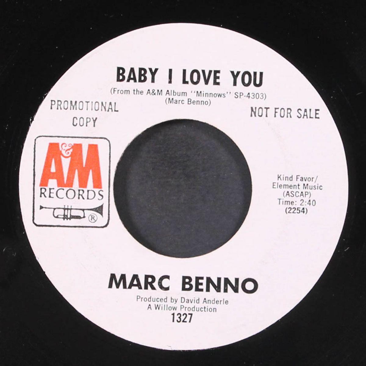 speak your mind / baby i love you by MARC BENNO