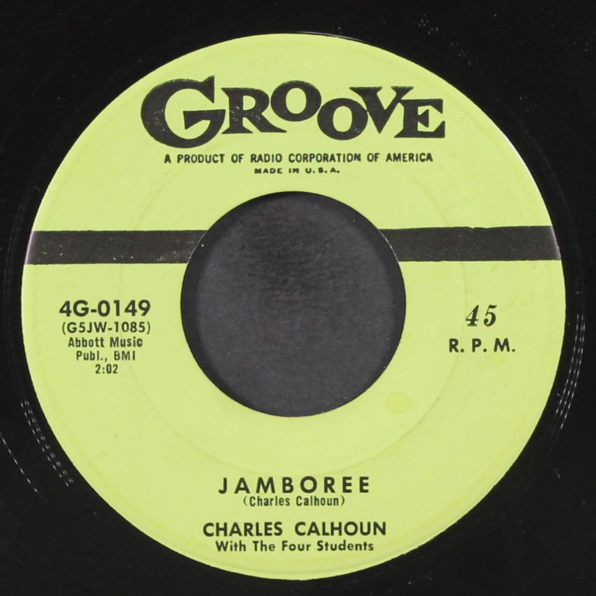 my pigeon's gone / jamboree by CHARLES CALHOUN