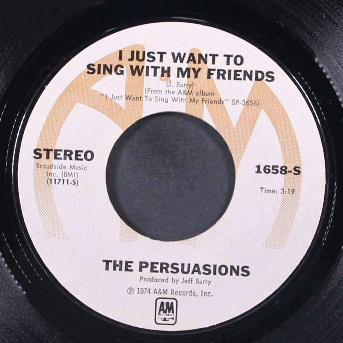 i just want to sing with my friends / somewhere to lay my head by PERSUASIONS