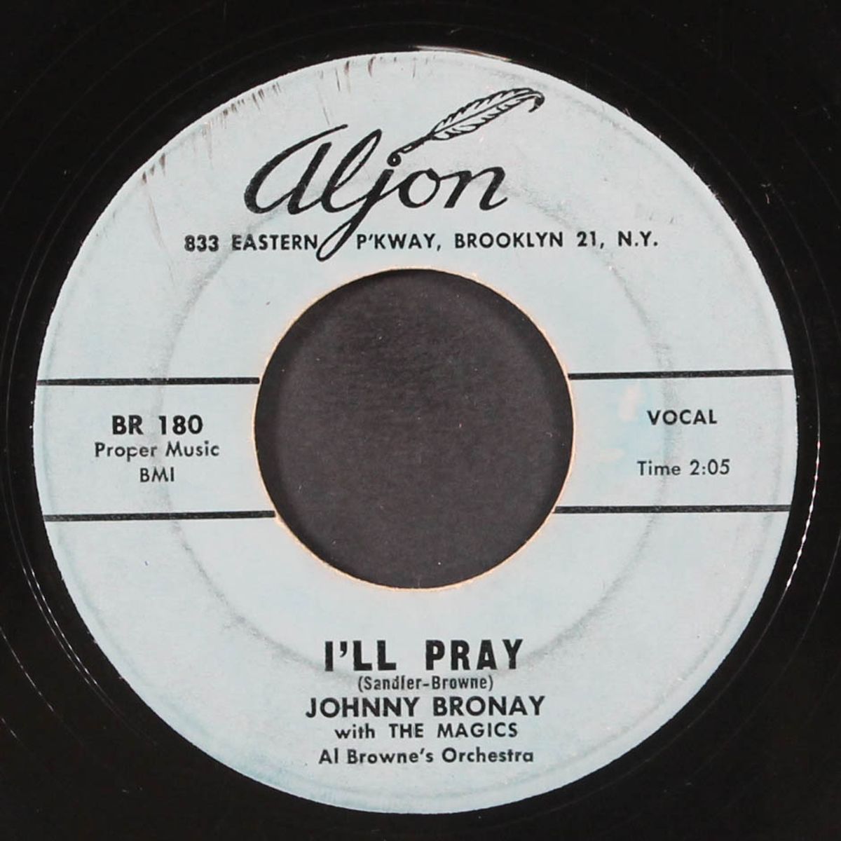 i'll pray / billet d'amour by JOHNNY BRONAY